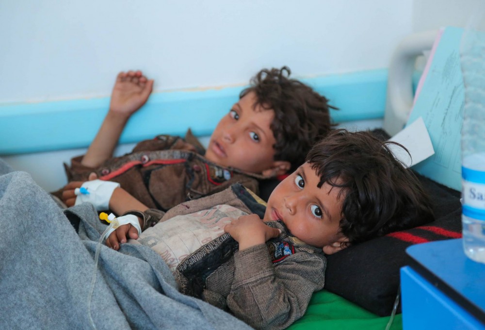 Famine et choléra au Yémen