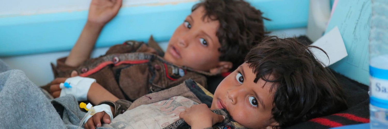 Famine et choléra au Yémen
