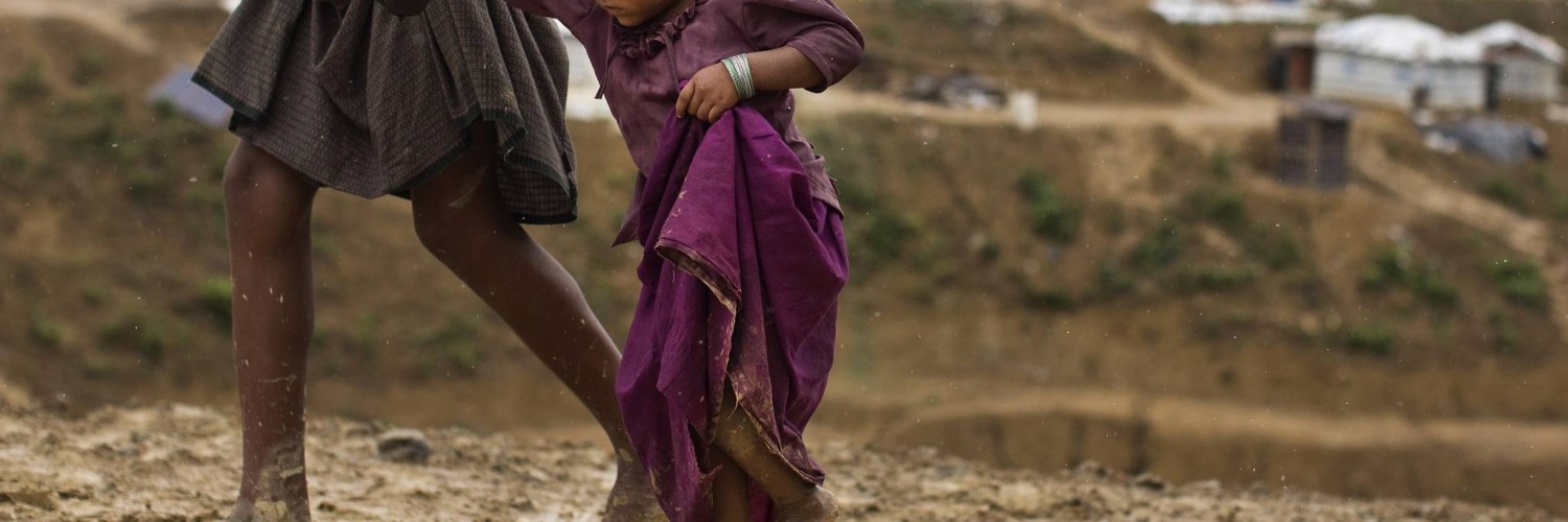 Nous protégeons les enfants rohingyas de la mousson