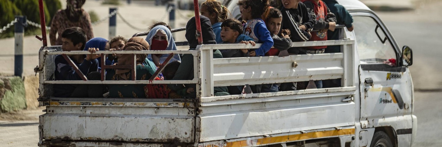 Nearly 70,000 children displaced as violence escalates in northeast Syria