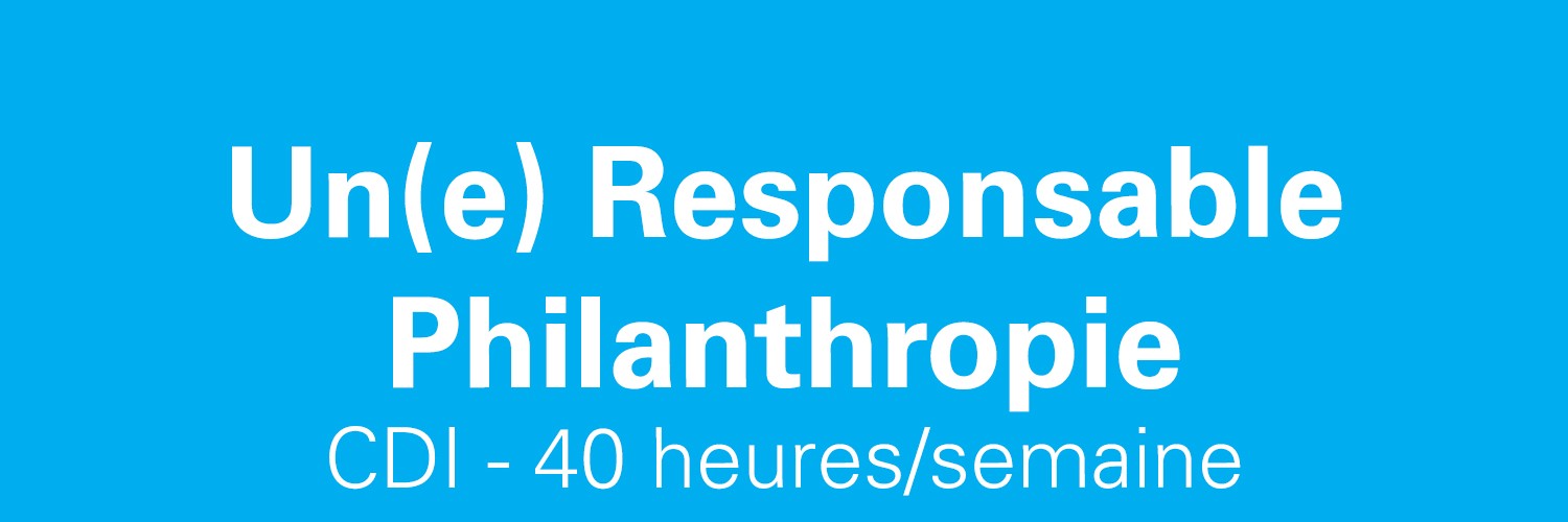 Un(e) Responsable Philanthropie