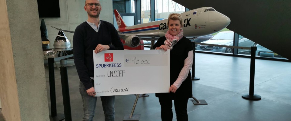 Cargolux fait don de 10.000 €