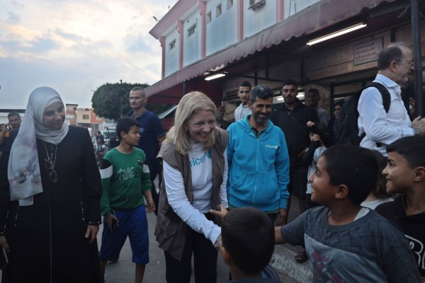 Déclaration de Catherine Russell lors de sa visite à Gaza